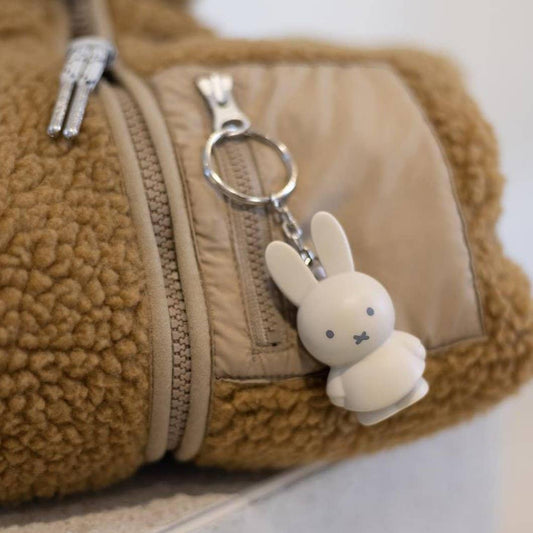 Miffy Keyring - Sand Beige - 6cm